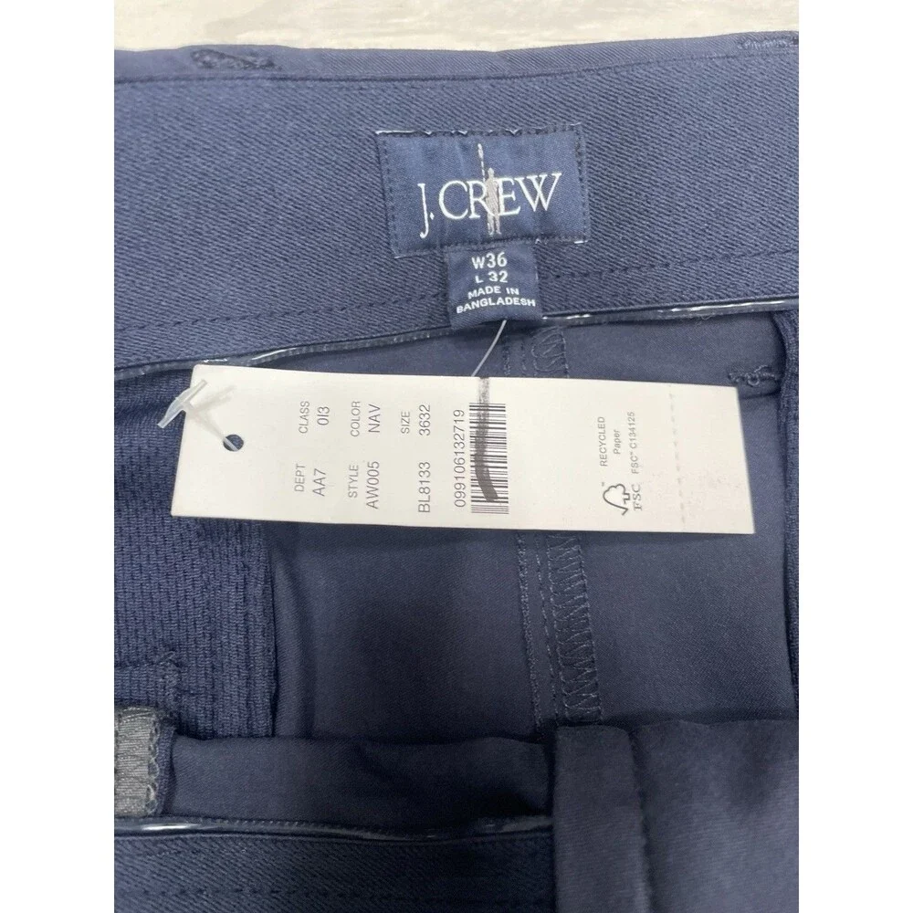 J.Crew 484 Slim-fit stretch chino pant NWT Size 36/32